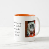 Mijn gedachten verloren Rat mok (Voorkant rechts)