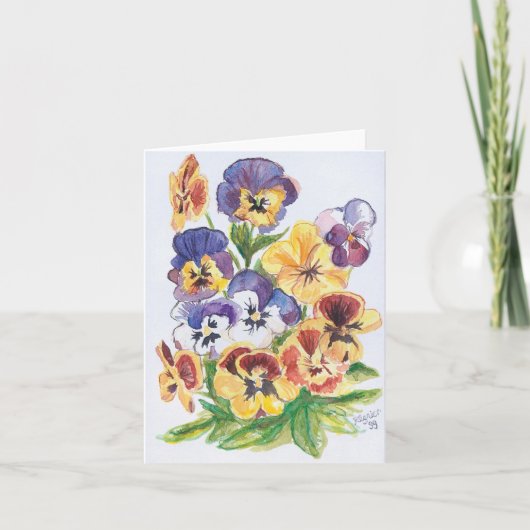 Mijn gedachten voor jou, My "thoughts" for you Kaart (Voorkant)