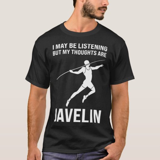 Mijn gedachten zijn Javelin T-shirt (Voorkant)