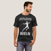 Mijn gedachten zijn Javelin T-shirt (Voorkant volledig)