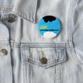 Mijn gedachten zijn sterrenButton Ronde Button 5,7 Cm (In situ)