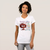 Mijn Geduld Is Als Een Cadeaubon Grappige Vogel T-shirt (Voorkant volledig)