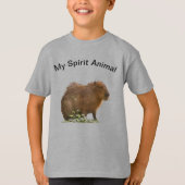Mijn Geest Dier Capybara T-shirt (Voorkant)