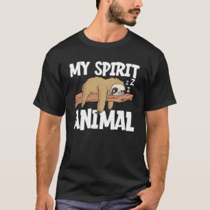 Mijn Geest Dier - Grappige Luiaard T-shirt