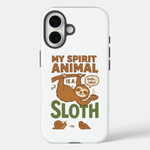 Mijn Geest Dier is een grove iPhone 16 Hoesje