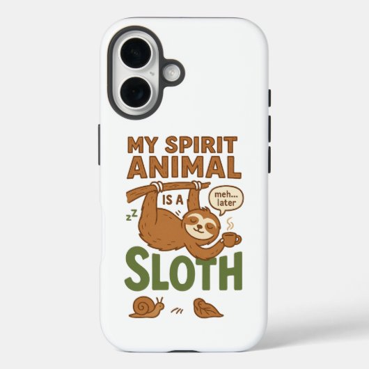 Mijn Geest Dier is een grove Case-Mate iPhone Case (Achterkant)