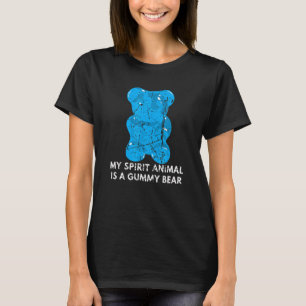 Mijn Geest Dier is een Man van het Snoep van de Gu T-shirt