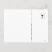 Mijn Geest Dier is een Skelet Briefkaart (Achterkant)