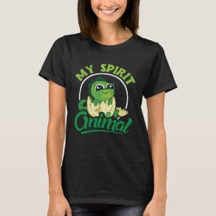 Mijn geest dier schattige dinosaurussen t-shirt