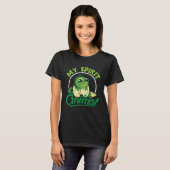 Mijn geest dier schattige dinosaurussen t-shirt (Voorkant volledig)