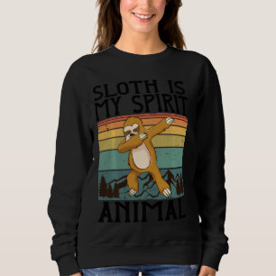 Mijn Geest Dierenluiaard Grappig Dabbing Lazy Anim Trui