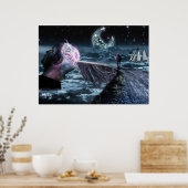 Mijn geest gloeit - (Posters) Poster (Keuken)