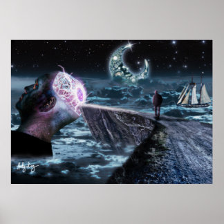 Mijn geest gloeit - (Posters) Poster