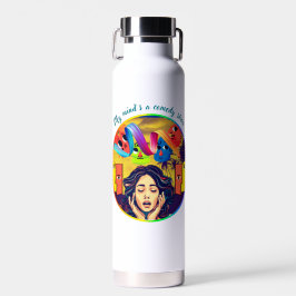 Mijn geest is een komedie show waterfles