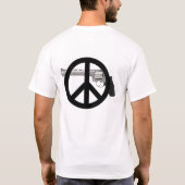 Mijn geest is mijn ultieme wapen.......Scripted T-shirt (Achterkant)