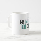 Mijn geest is te griezelig koffiemok (Voorkant links)