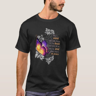 Mijn geest praat nog steeds met jou en mijn hart z t-shirt