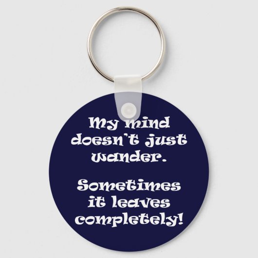 Mijn geest wast niet alleen. sleutelhanger (Voorkant)