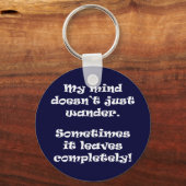 Mijn geest wast niet alleen. sleutelhanger (Voorkant)