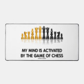 Mijn geest wordt geactiveerd door het spel van de bureaumat (Voorkant)