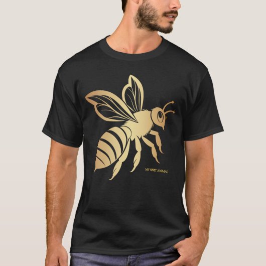 Mijn geestdier - Bee T-shirt (Voorkant)