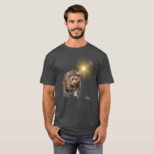 Mijn geestdier - Grizzly Beer T-shirt (Voorkant volledig)