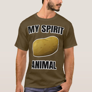 Mijn geestdier is een aardappel 1 t-shirt
