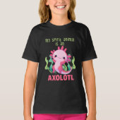 Mijn Geestdier is een Axolotl T-shirt (Voorkant)