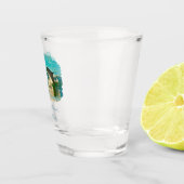 Mijn geestdier is een dolfijn shot glas (Rechts)