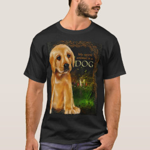 Mijn geestdier is een hondenhondenliefhebber t-shirt