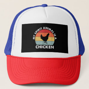 Mijn geestdier is een kip Trucker Pet