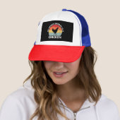 Mijn geestdier is een kip Trucker Pet (In situ)