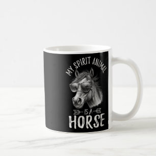  Mijn geestdier is een paard Koffiemok