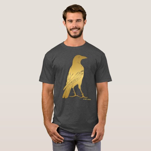 Mijn geestendier - Raven T-shirt (Voorkant volledig)