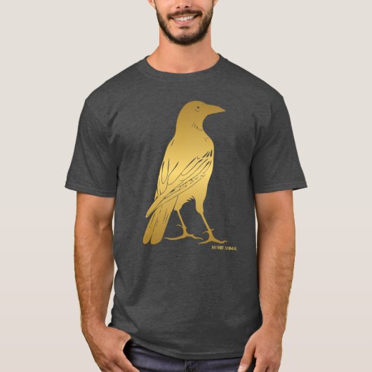 Mijn geestendier - Raven T-shirt (Voorkant)