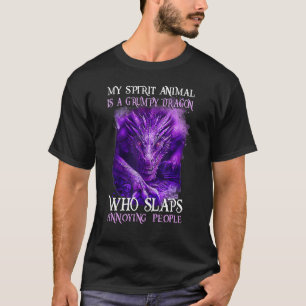 Mijn Geestesdier is een brutale draak T-shirt