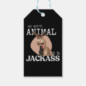 Mijn geestesdier is een eikel. cadeaulabel (Voorkant)