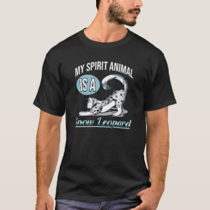 Mijn Geestesdier is een sneeuwluipaard T-shirt