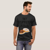 Mijn Geestesdier is grappige verjaardagswoorden T-shirt (Voorkant volledig)