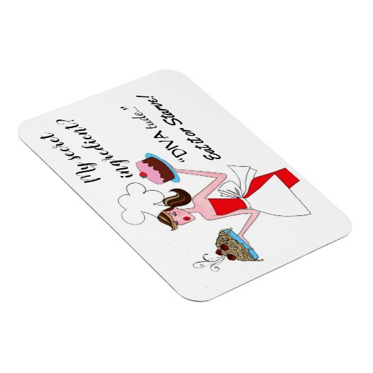 "Mijn geheime ingrediënt is DIVAtude!" Magnet Magneet (Rechterzijde)