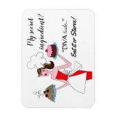 "Mijn geheime ingrediënt is DIVAtude!" Magnet Magneet (Verticaal)