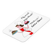 "Mijn geheime ingrediënt is DIVAtude!" Magnet Magneet (Linkerzijde)