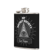 Mijn geheime maatschappij is in (om het even welke heupfles (Links)