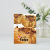 Mijn geheime ontvangstkaart - Apple Galette Briefk Briefkaart (Staand voorkant)