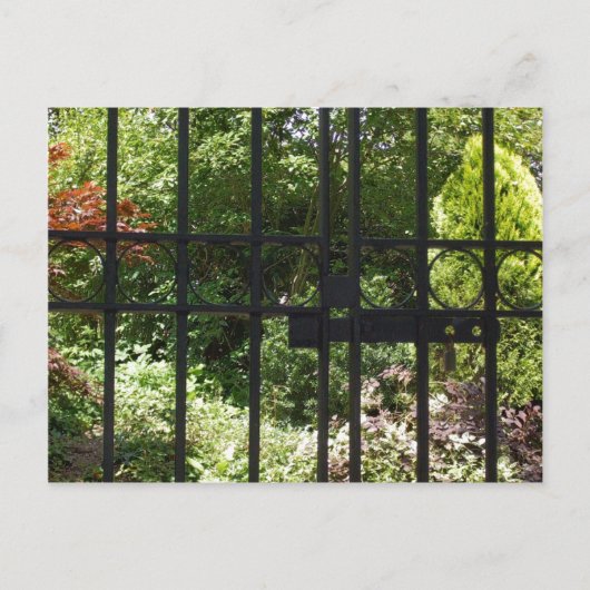 Mijn geheime tuin briefkaart (Voorkant)