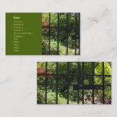 Mijn geheime tuin visitekaartje (Voorkant / Achterkant)