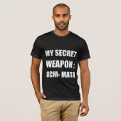 Mijn geheime wapen: uchi mata t-shirt (Voorkant volledig)