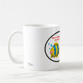 Mijn geheugen, grappige visbelletje, de schuld gev koffiemok (Links)