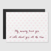 Mijn geheugen houdt van... Missing Love Miss You Q (Voorkant / Achterkant)