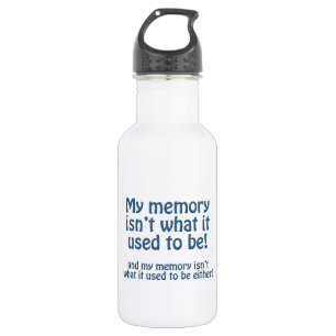 Mijn geheugen waterfles 